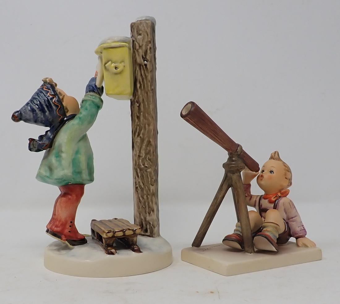 Hummel Figurines: One on left is approx 7" tall