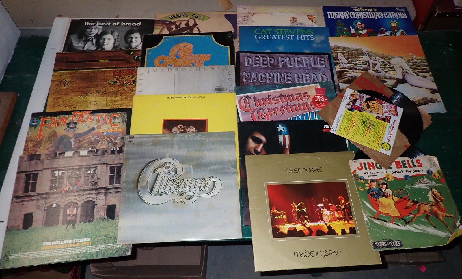 Rock & Misc Records incl Alice Cooper & Rock (1 of 5)