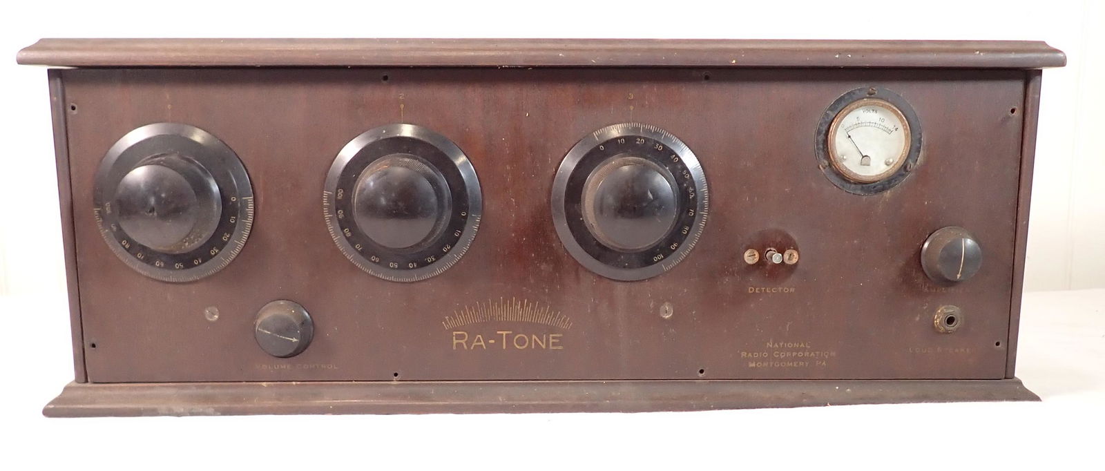 Ra-Tone Radio Receiver: No tubes