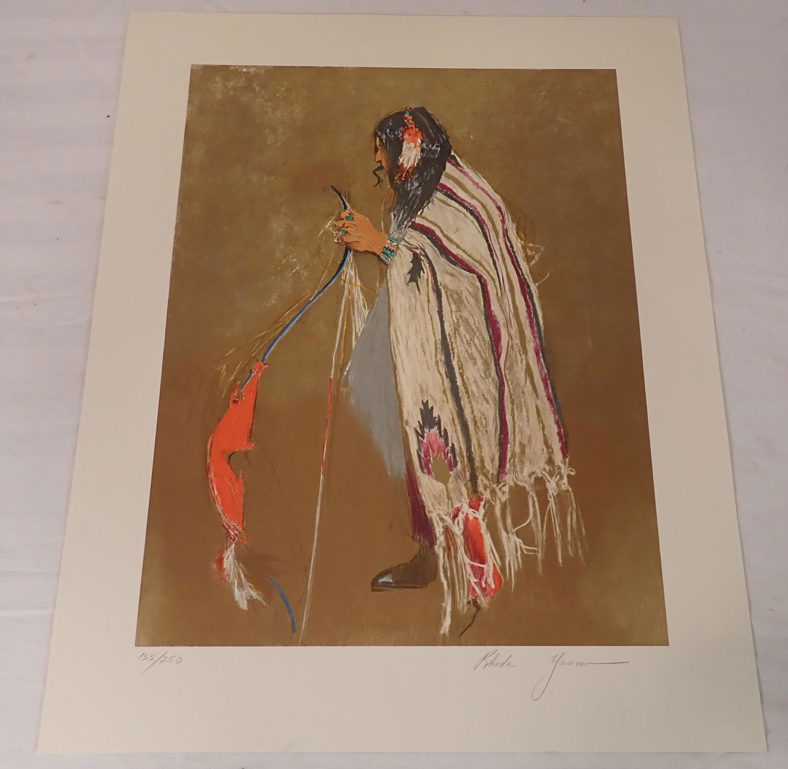 Rhoda Yanow " John Tree: Signed & Numbered Litho (1 of 3)