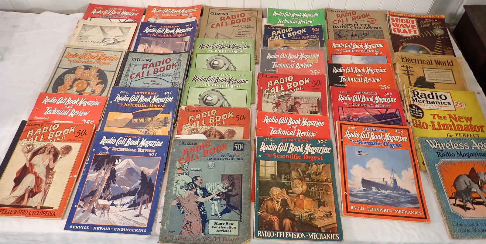 Radio Call Book Wireless Age & Misc Magazines (1 of 7)