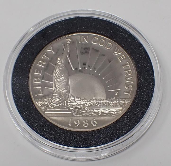1986 Silver Statue of Liberty Half Dollar: Half Dollar
