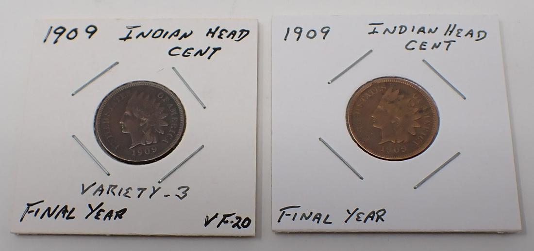 1909 Indian Head Cents: 1909 indian head pennies