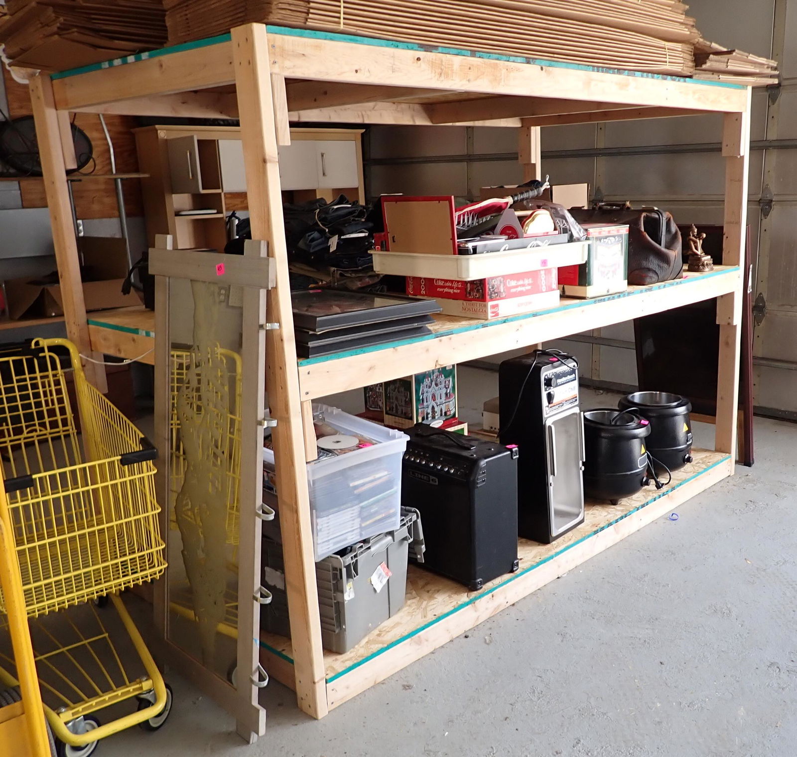 2x4 & Partical Board Shelf (1 of 2)