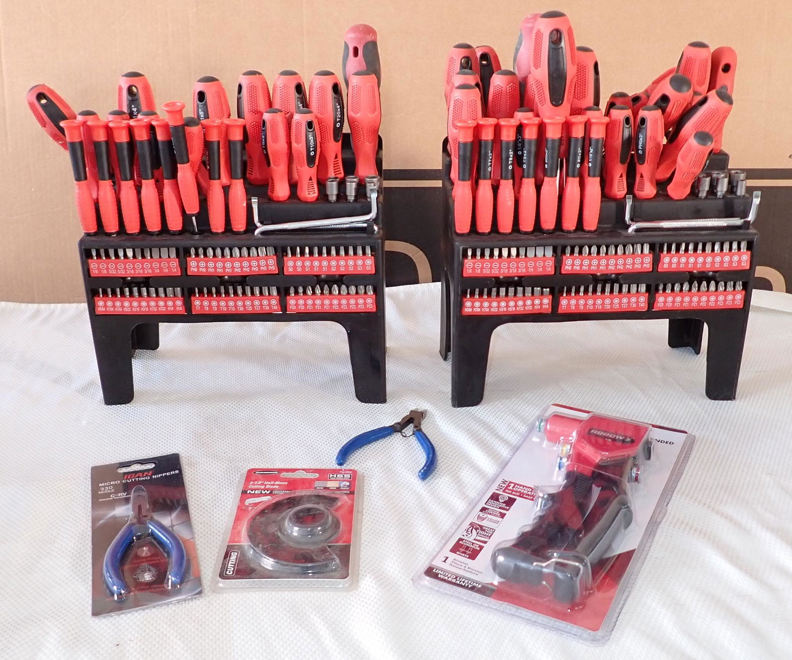 Drivers Micro Cutting Nippers Riveter: Getting all on table