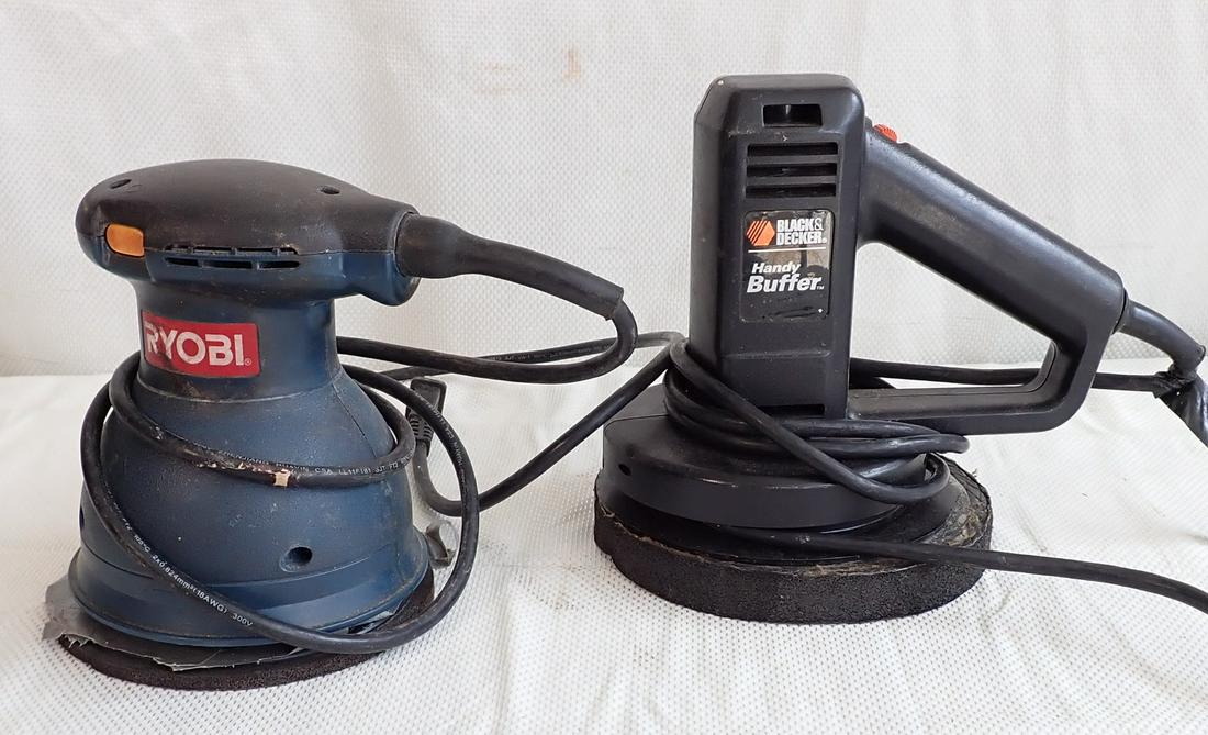 Ryobi Sander Black & Decker Buffer (1 of 1)