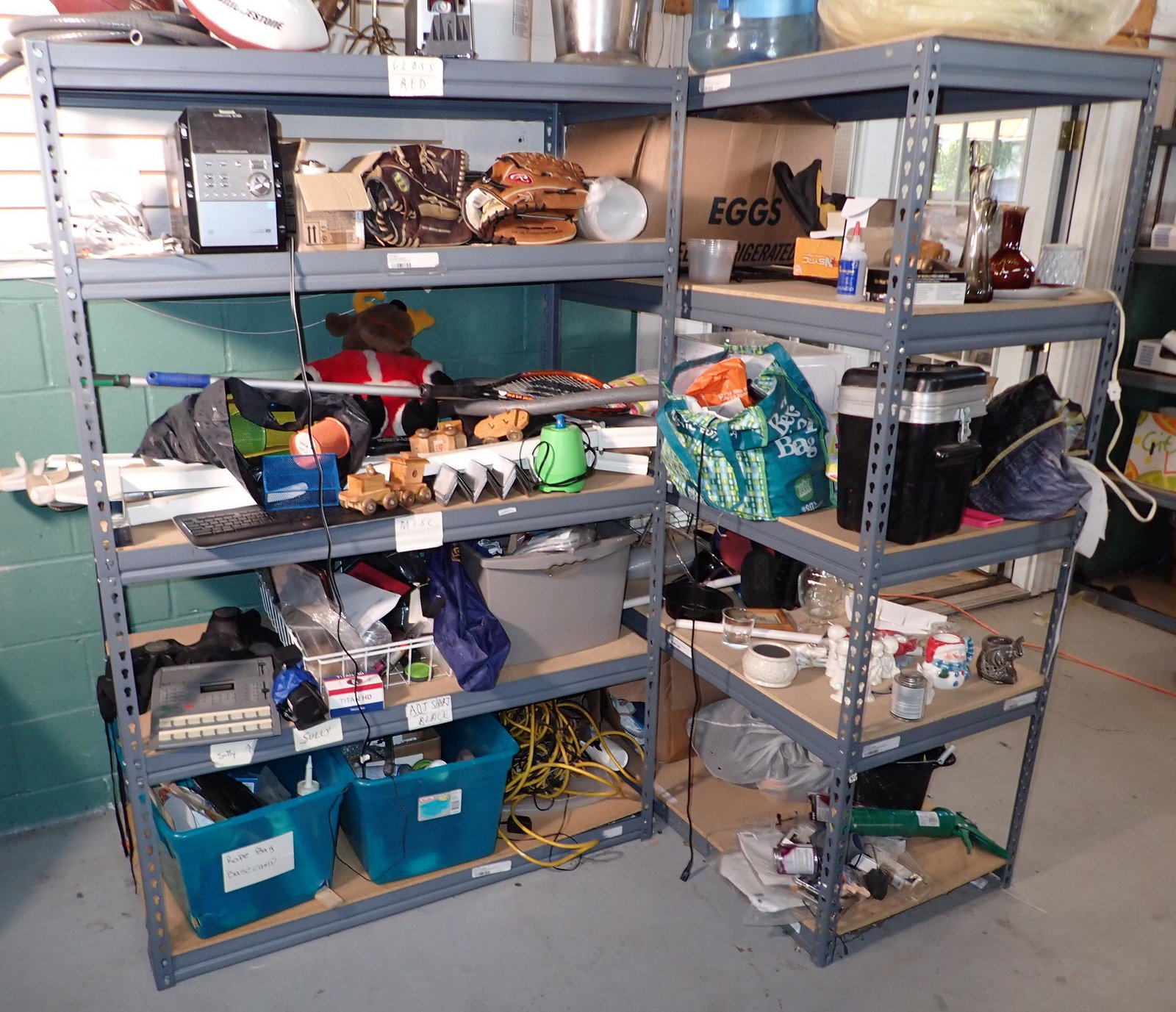 2 Shelving Units and Contents (1 of 11)