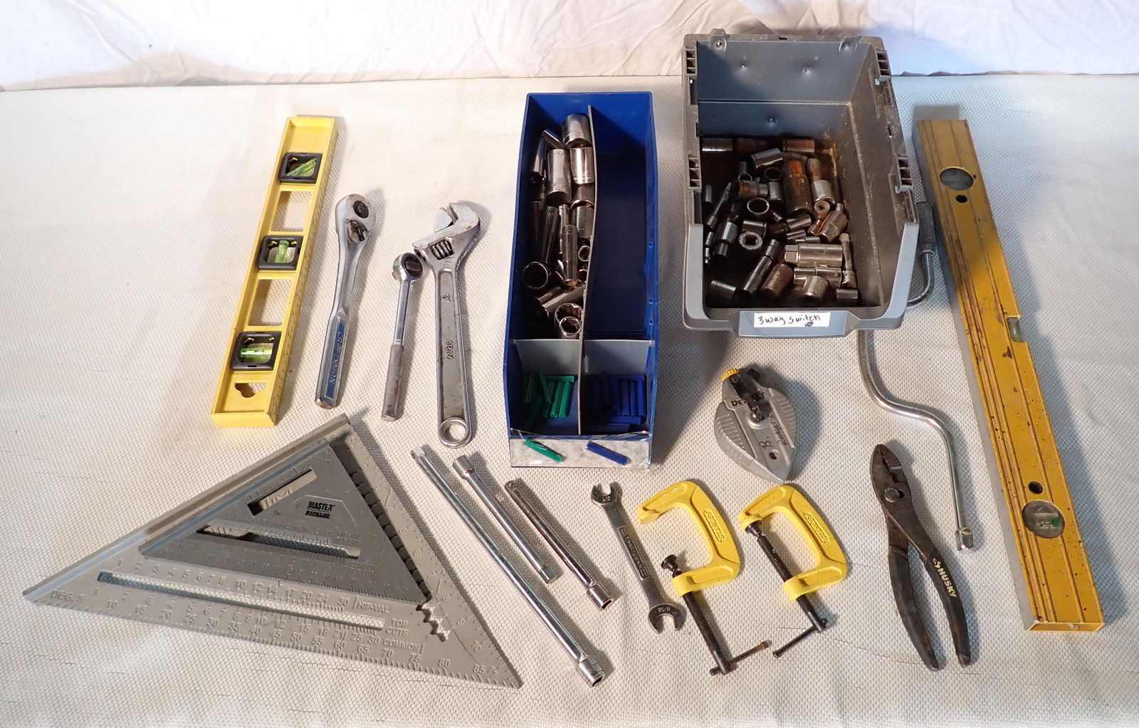Sockets Levels Clamps Misc Tools (1 of 5)