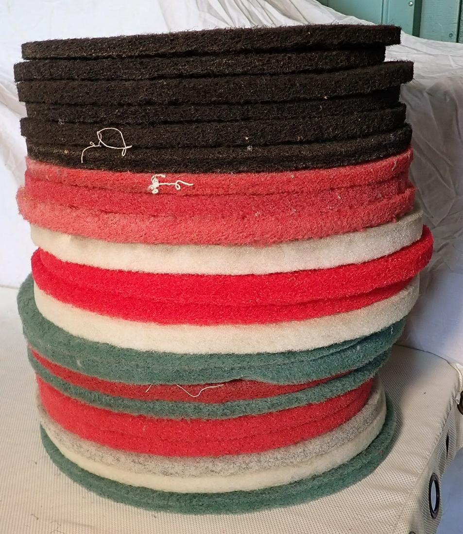 22 18" Floor Cleaner Machine Pads (1 of 2)