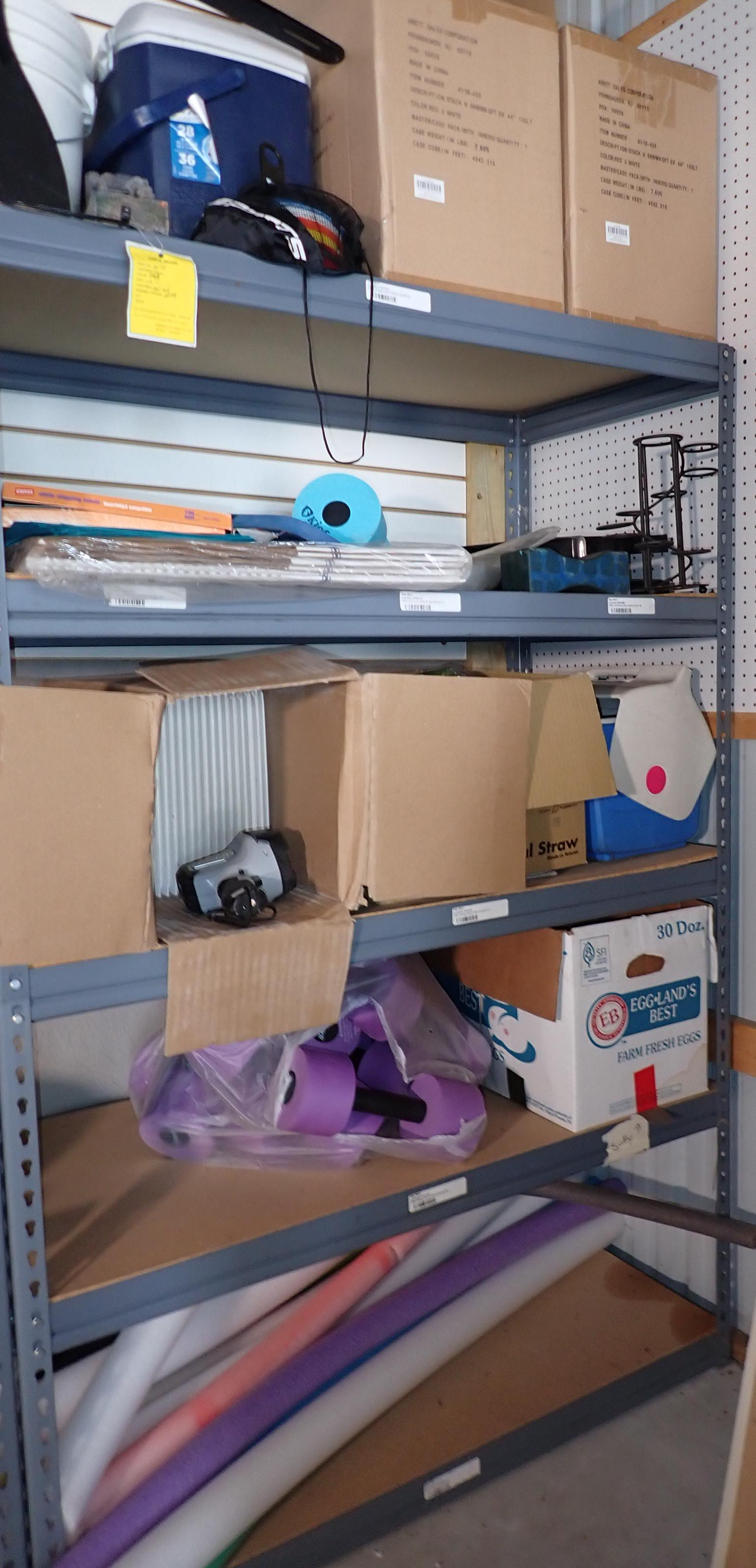 Shelving Unit and Contents (1 of 8)