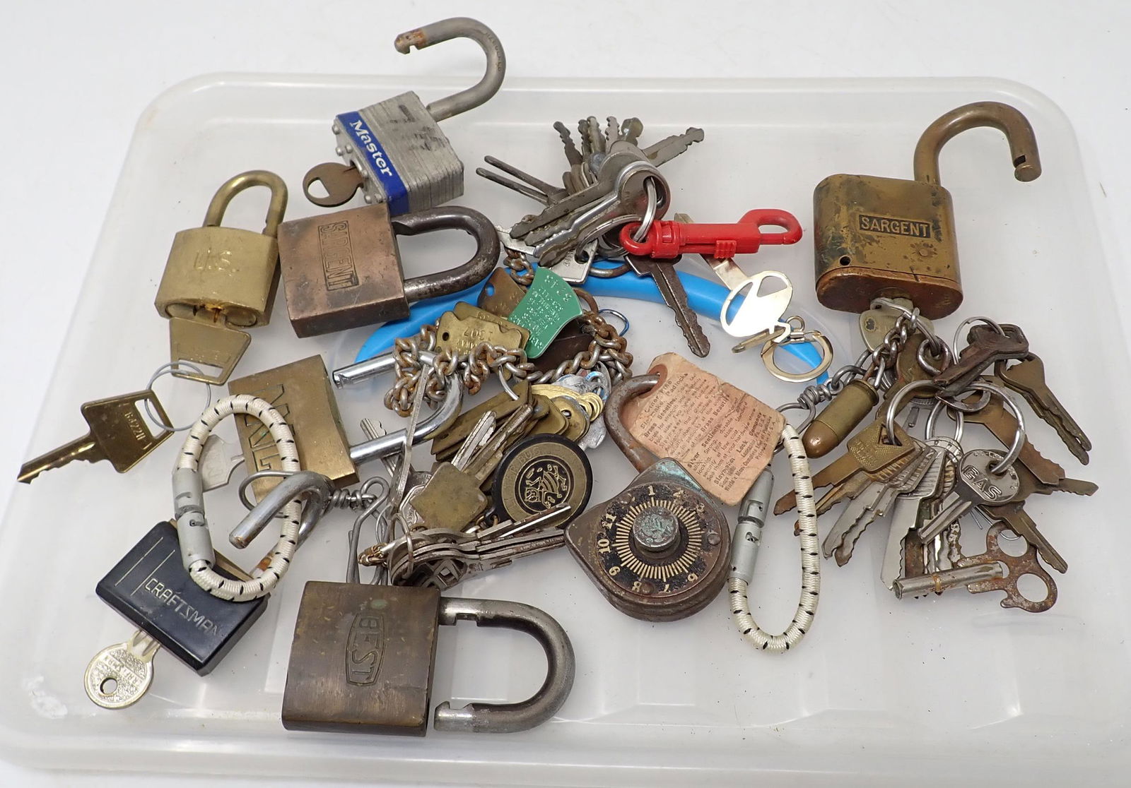 Vintage Locks Keys Dog Licenses (1 of 7)