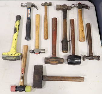 Ball Peen Carpenter Hammers Rubber Mallet: Getting all pictured