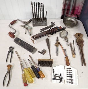 Drill Bits Soldering Iron Drill Brace Misc Tools: NO SHIPPING