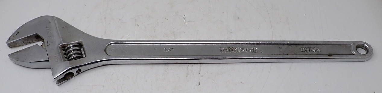 Pittsburgh 24" Adjustable Wrench: Wrench
