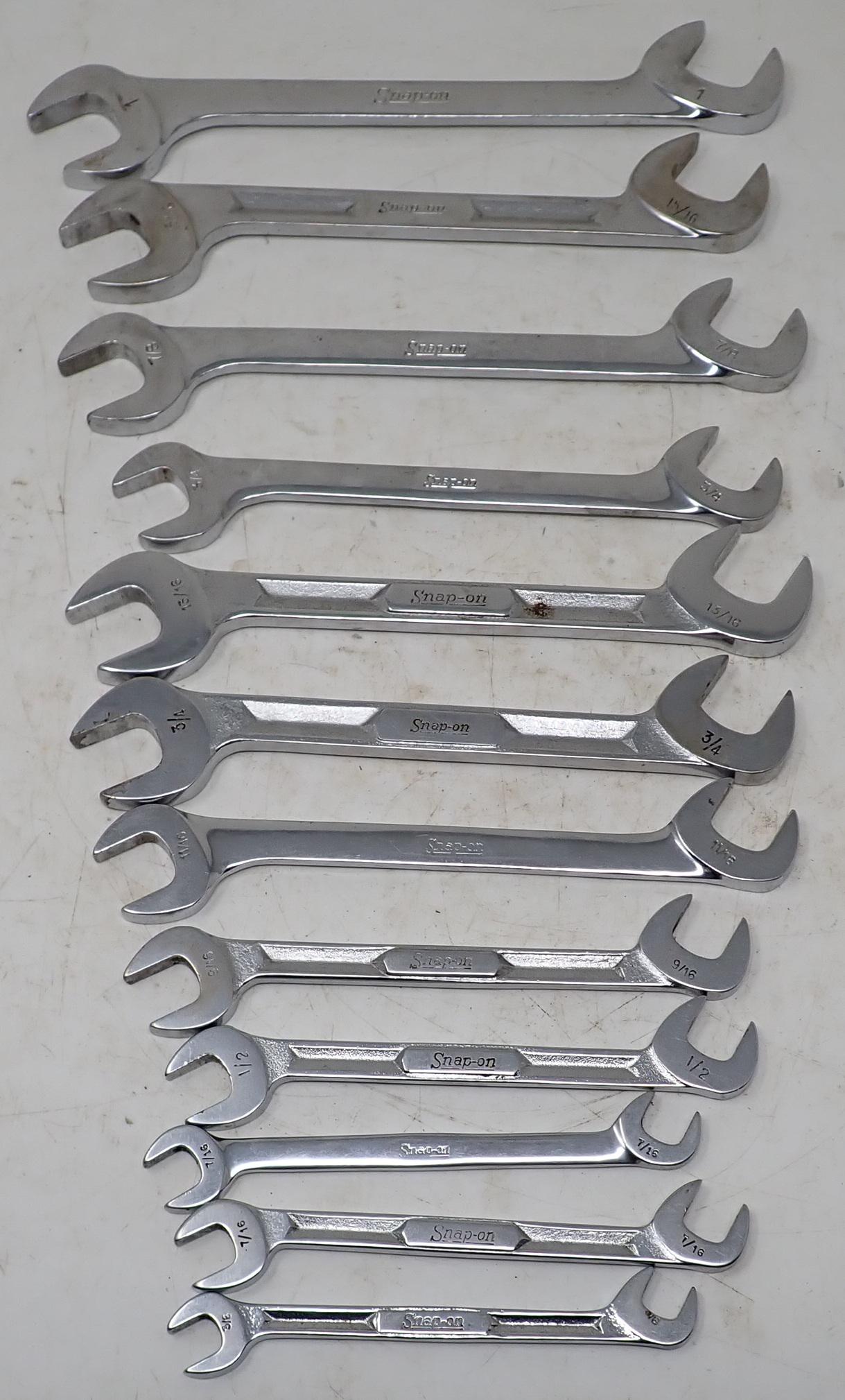 Snap On Open End Wrenches: Getting all pictured