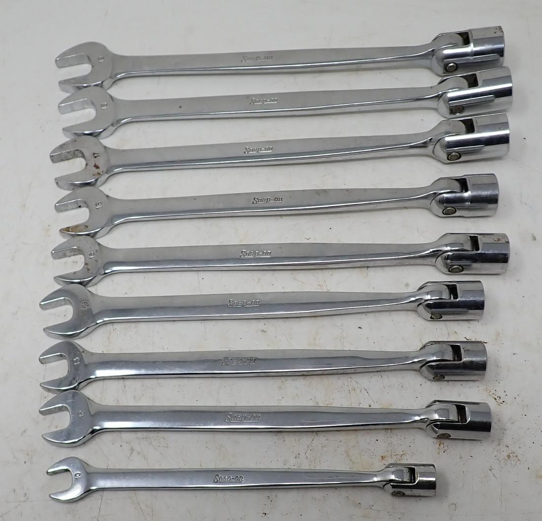 Snap On Metric Swivel Socket Wrenches: 10mm-19mm ( missing the 11mm)