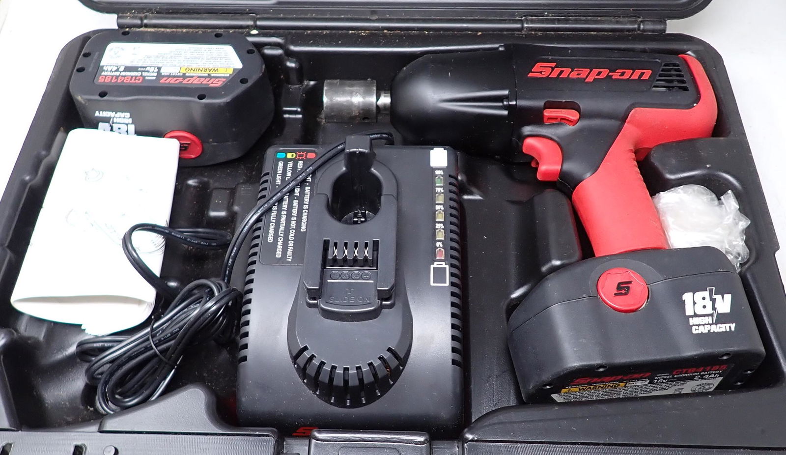 Snap On 18V Cordless 1/2" Drive Impact Wrench: Model CT4850