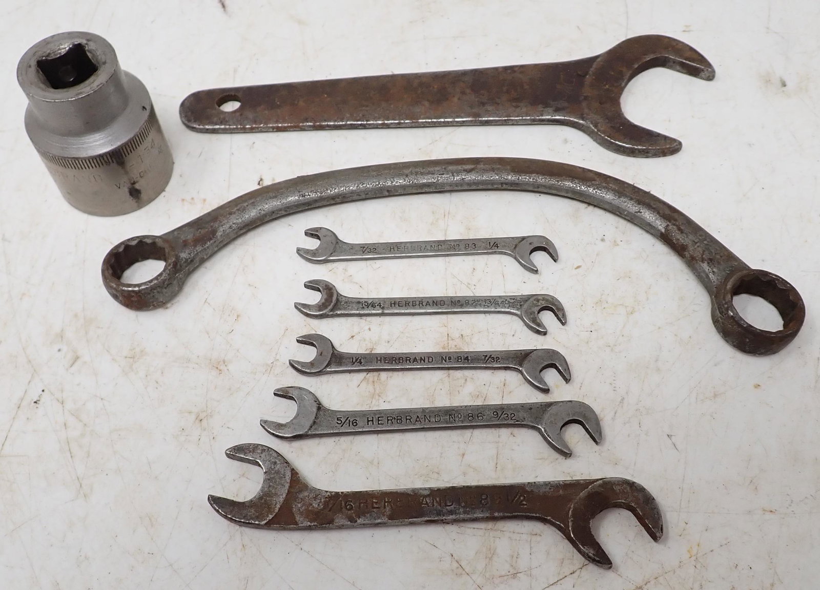 Herbrand Wrenches & Socket: Getting all pictured