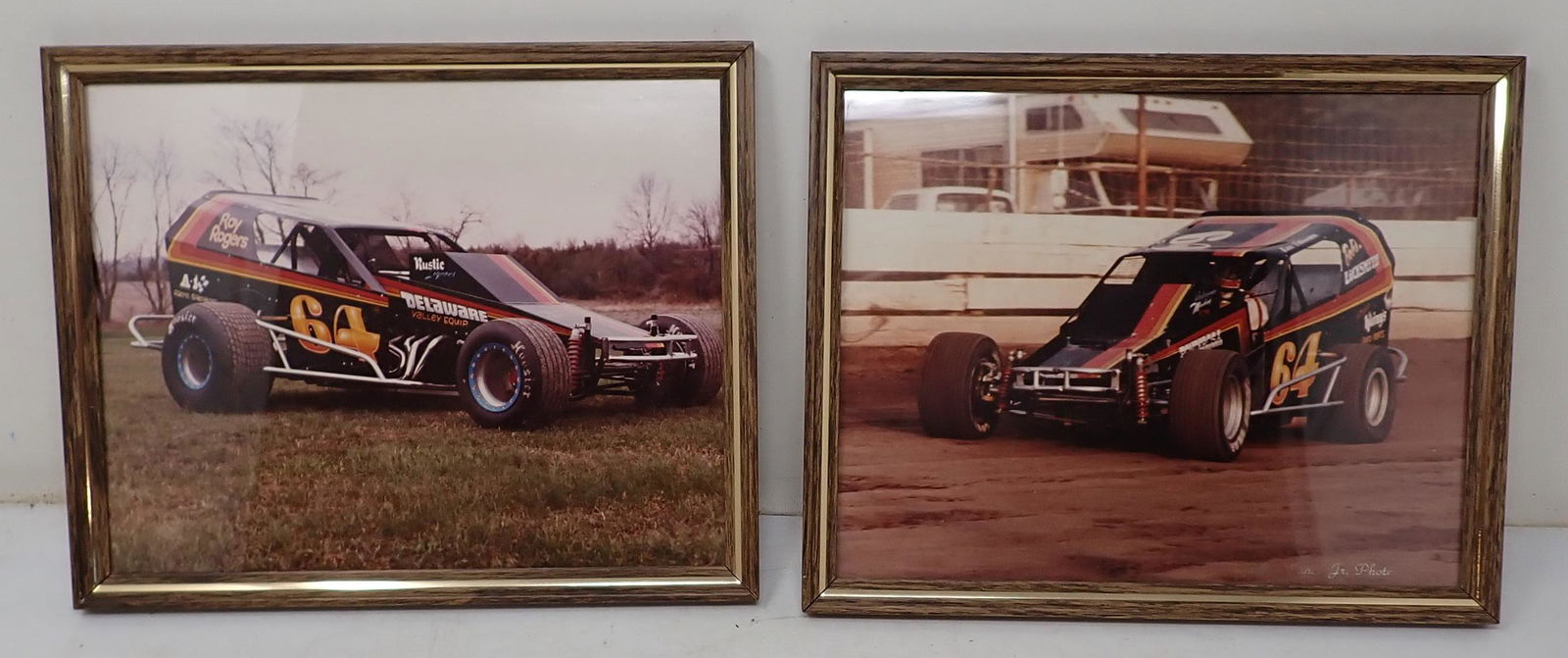 2 Vintage Ken Johnson Race Car Photos (1 of 3)