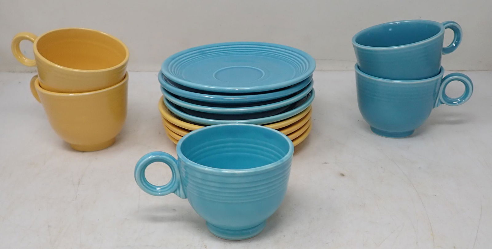 Fiesta Cups and Saucers (1 of 3)