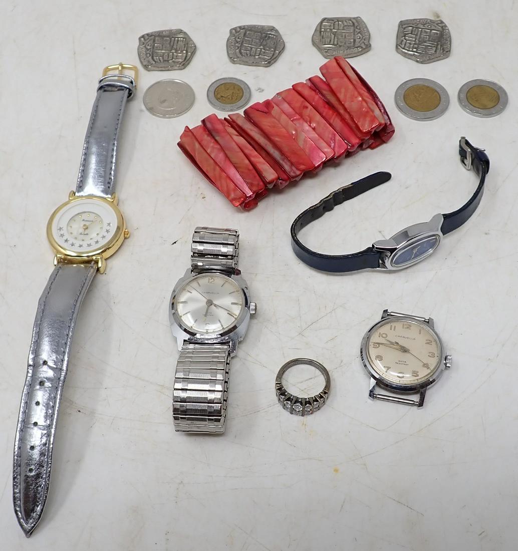 Caravelle Watches Sterling Silver Ring & Misc (1 of 8)