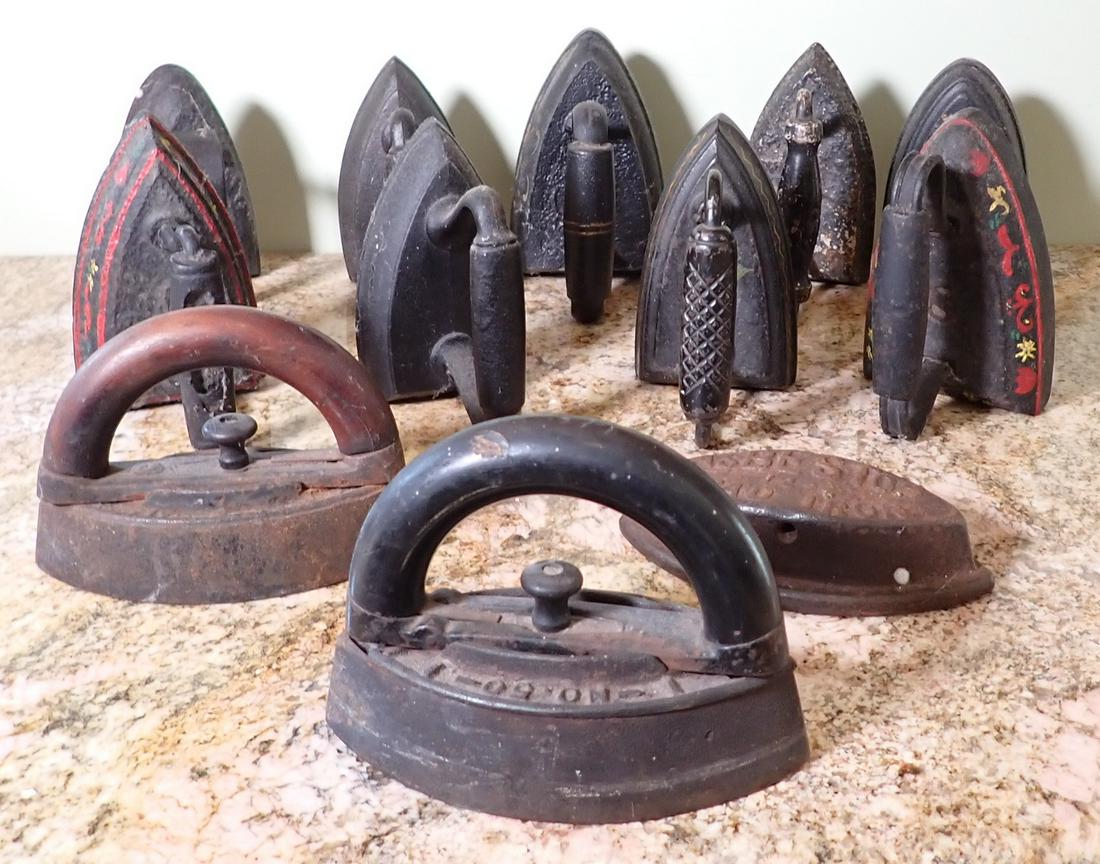 Sad Irons: No shipping.