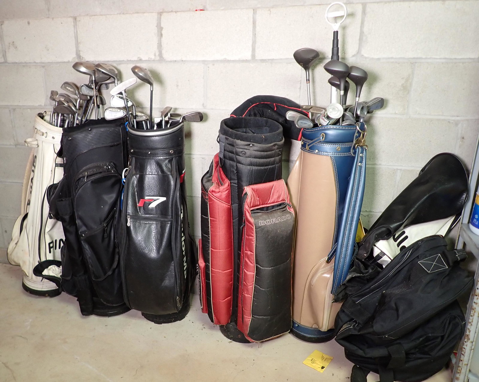 Golf Clubs & Bags: No shipping.