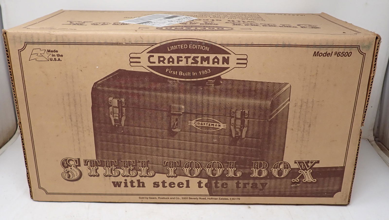 Vintage New Old Stock Craftsman Tool Box (1 of 2)