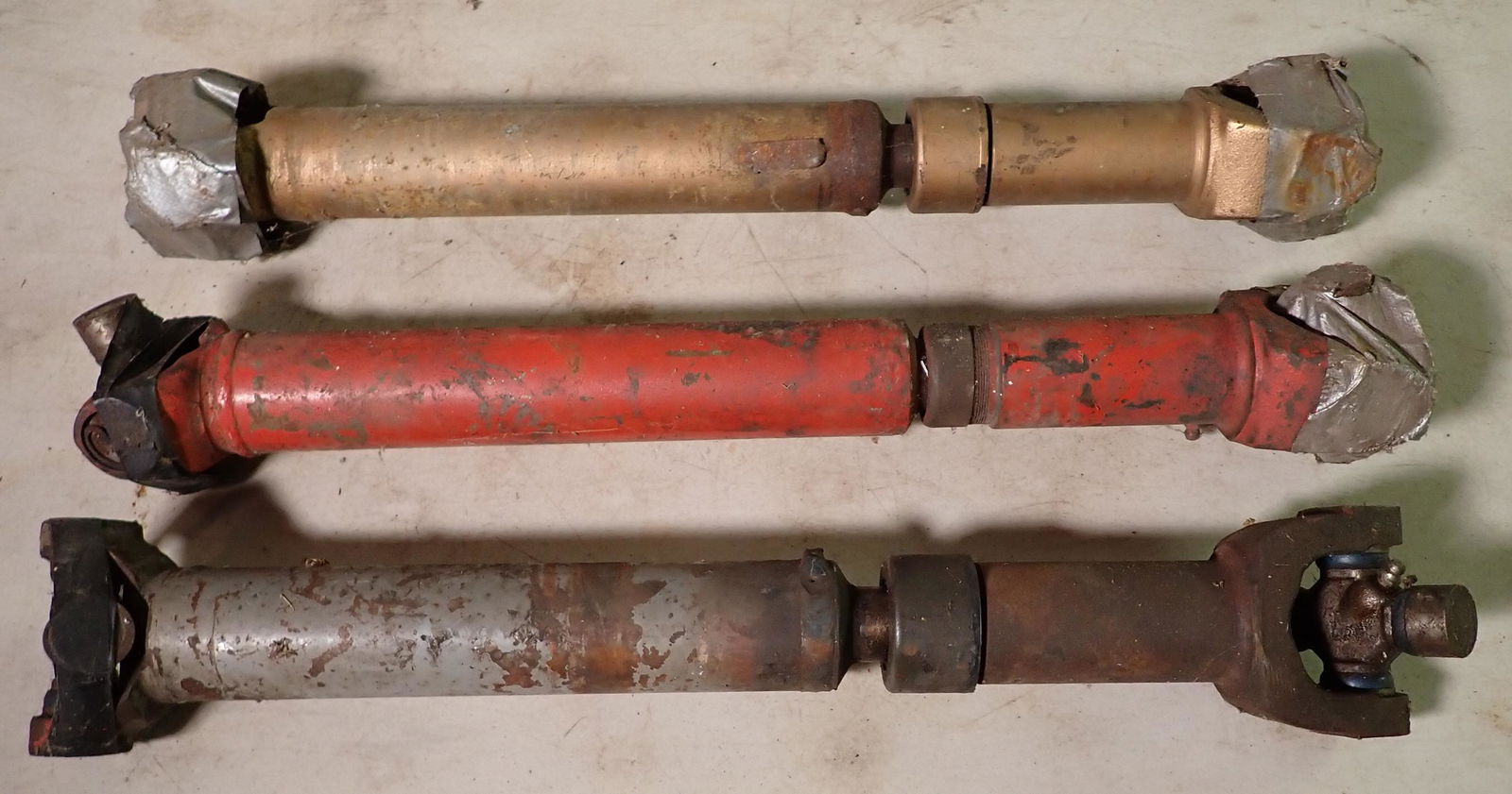 3 Vintage Modified Stock Car Drive Shafts (1 of 3)