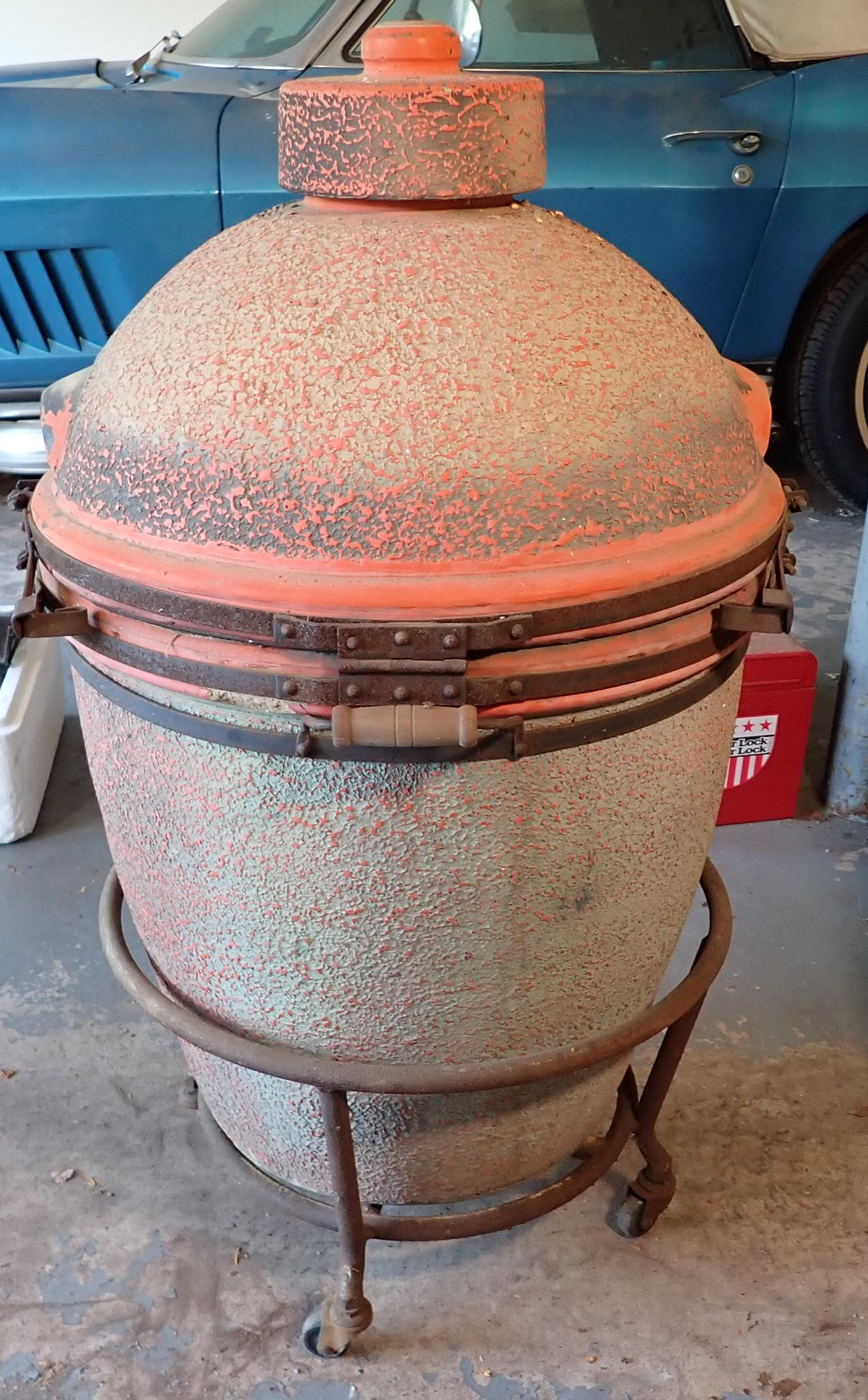 Japanese Egg Style Charcoal Grill (1 of 7)