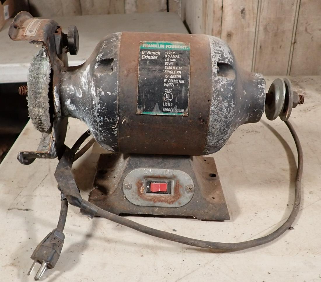 Frankilin Foundry 6" Bench Grinder (1 of 3)