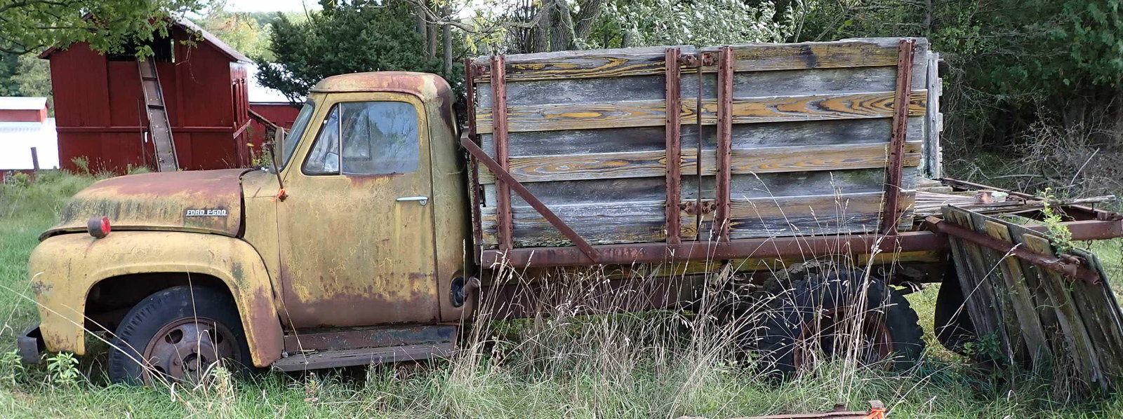 1954 Ford F500 Stake Body Truck (1 of 12)