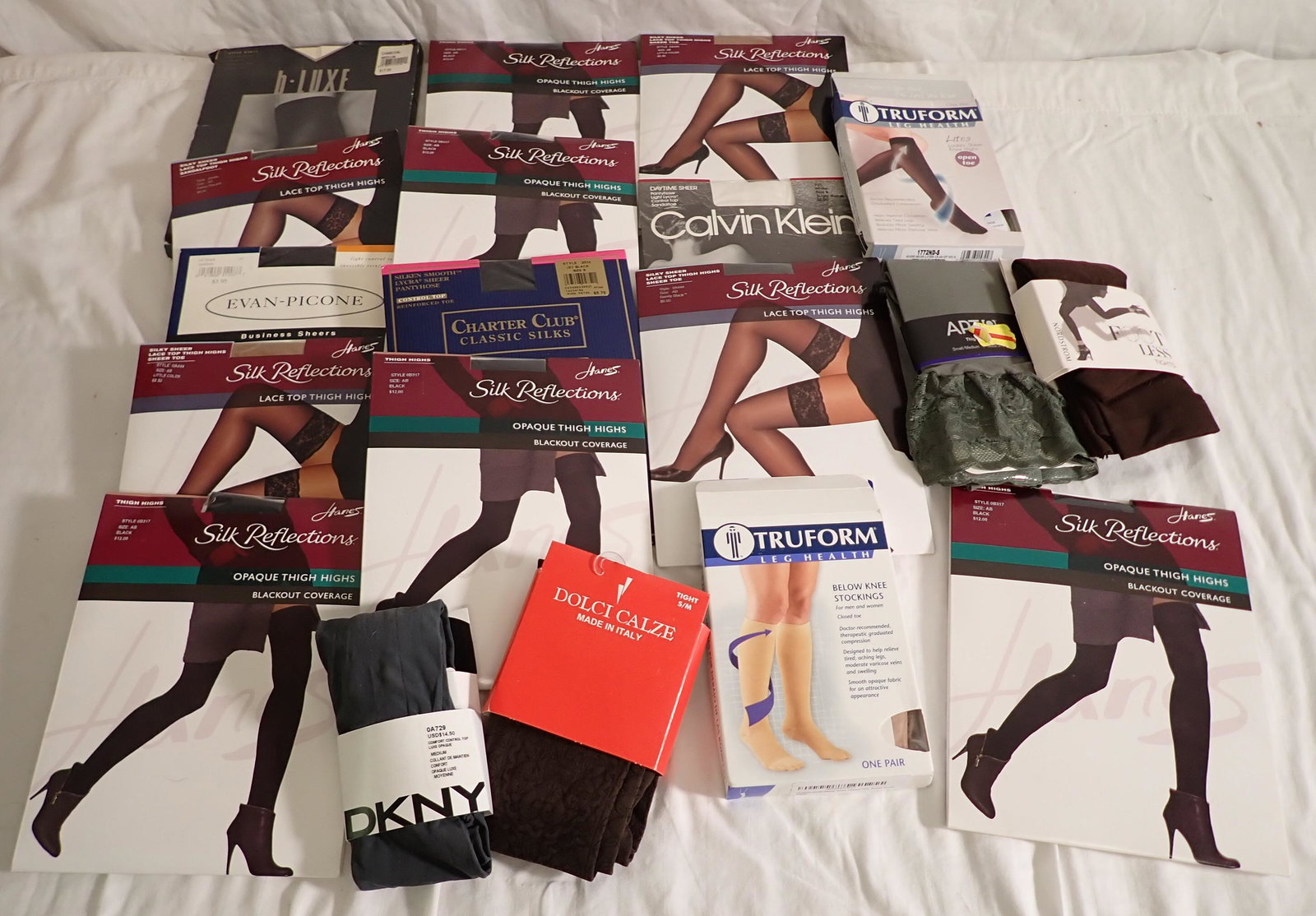 Calvin Klein Hanes & Misc Pantyhose: Getting all pictured