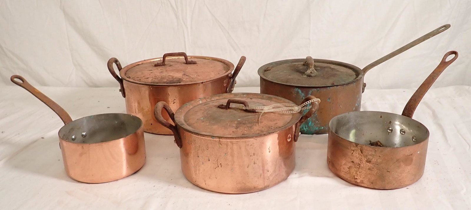 Copper Pots Pans Cookware incl Fabrican (1 of 2)