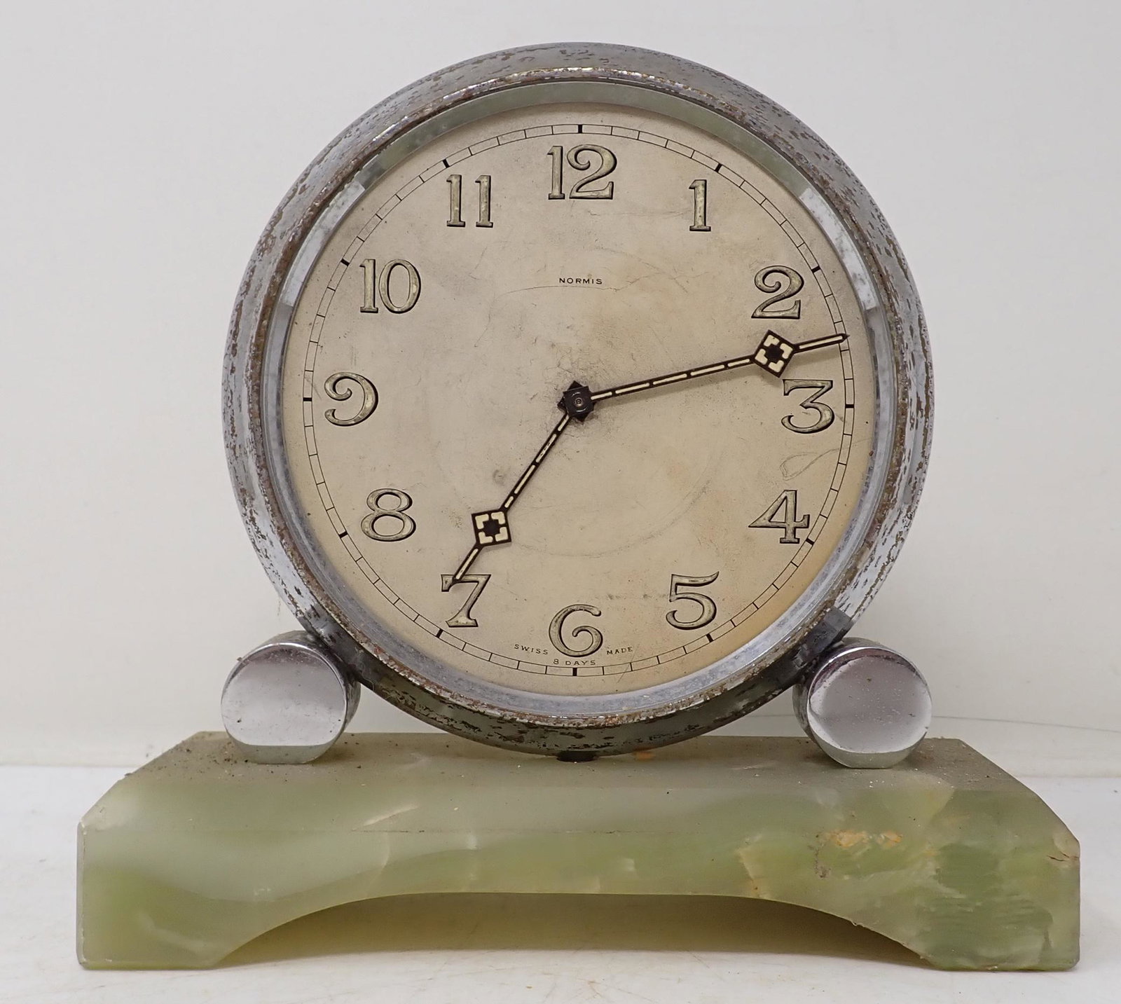 Normis 8 Day Clock w/ Marble Base (1 of 8)