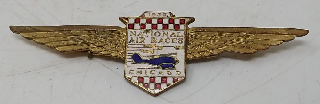 1930 National Air Races Chicago Pin (1 of 3)