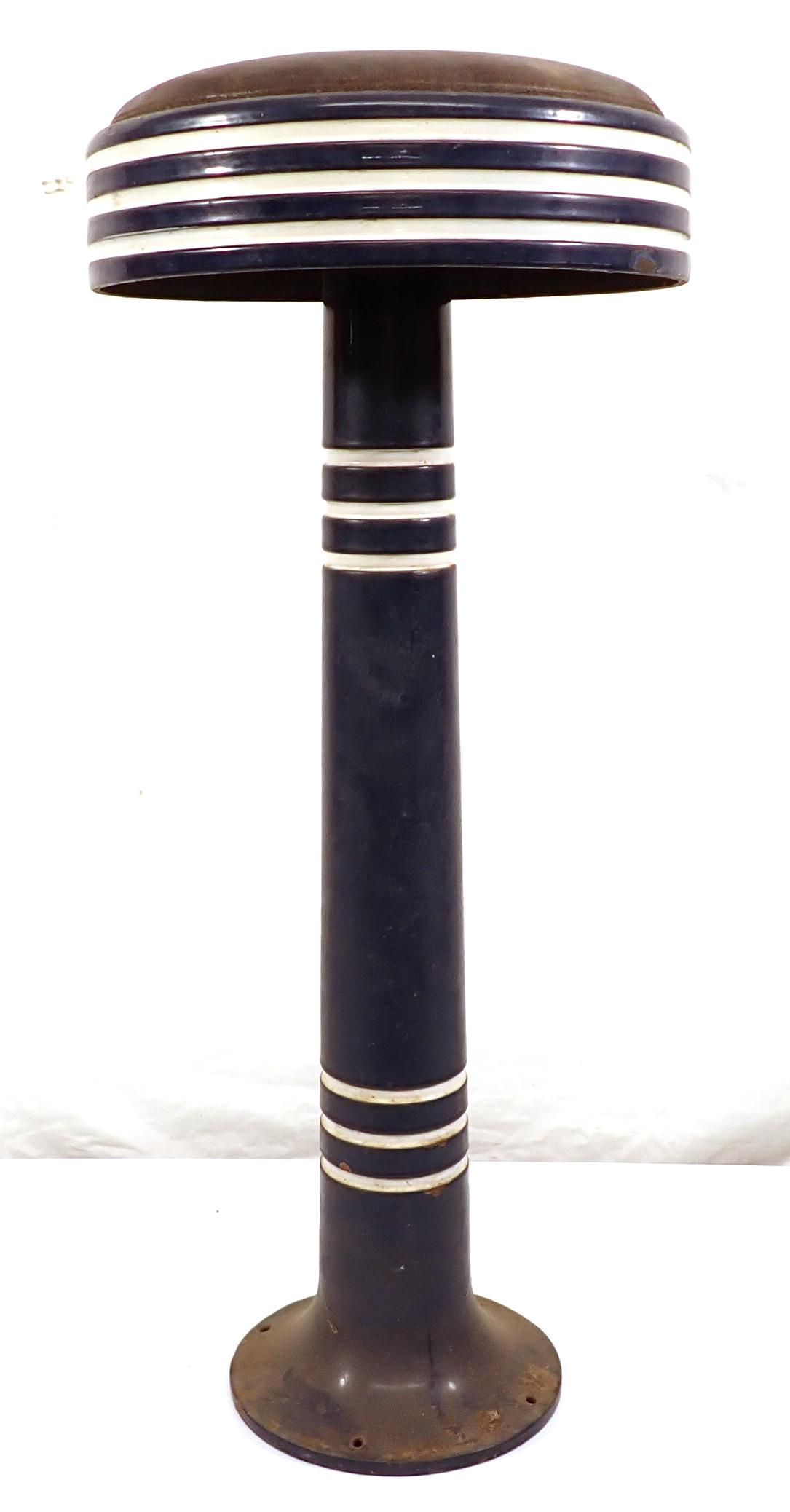 Enameled Ice Cream Parlor Stool (1 of 7)