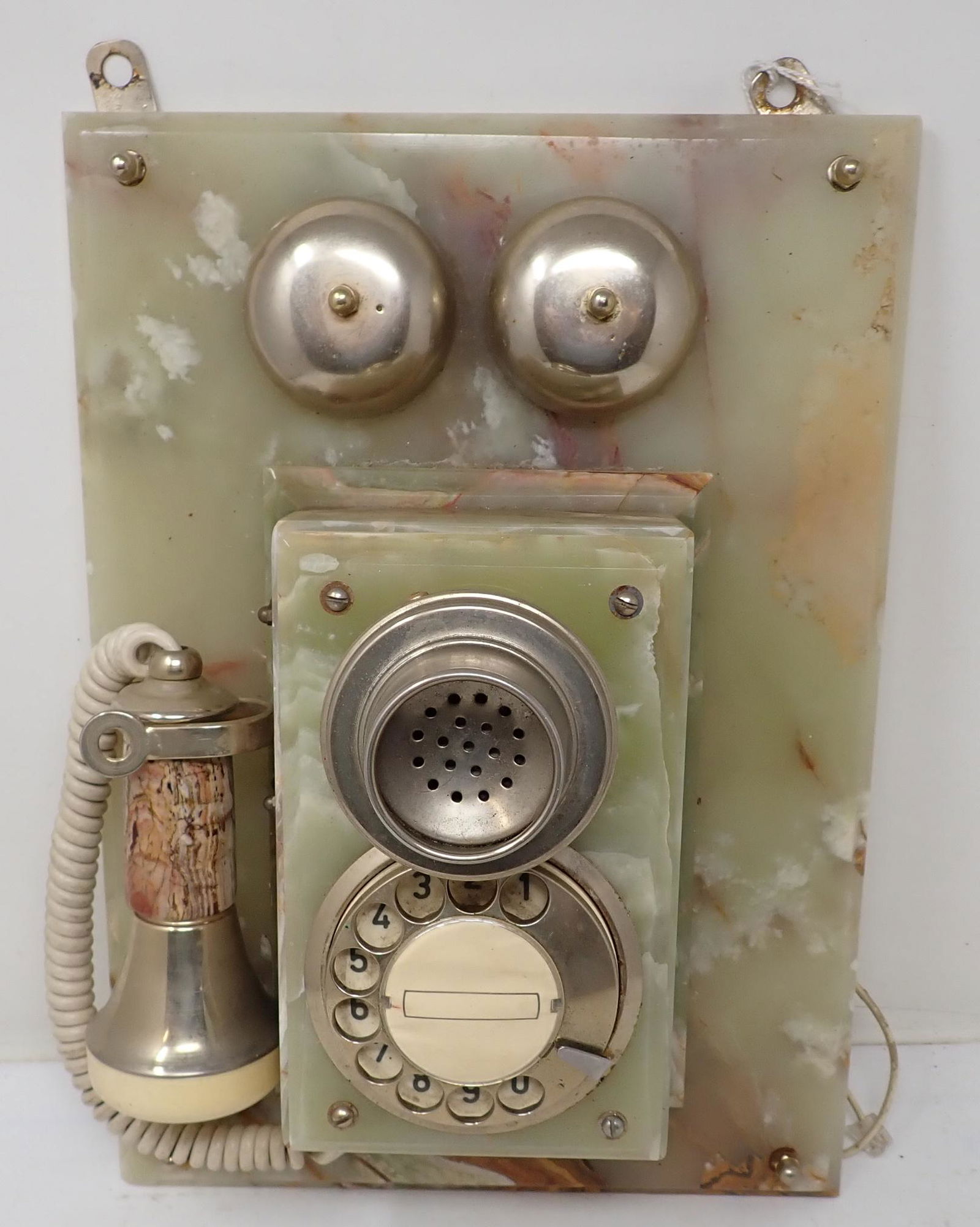 Marble Wall Telephone Oct 16, 2022 M.J. Stasak Jr. Auction and Appraisal Service in NJ