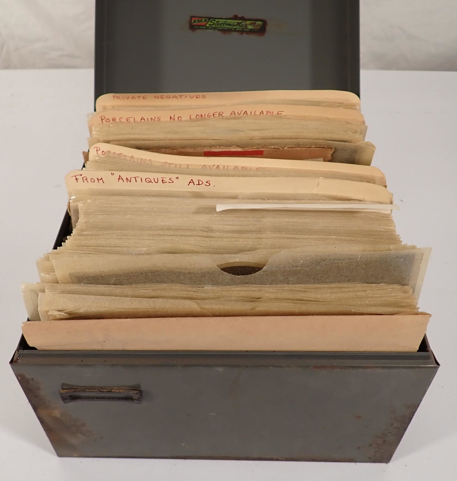 Hundreds of Antique Porcelain Negatives (1 of 10)