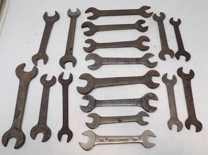 Misc Wrenches: Largest is approx 1 1/8" and 8 1/2" long