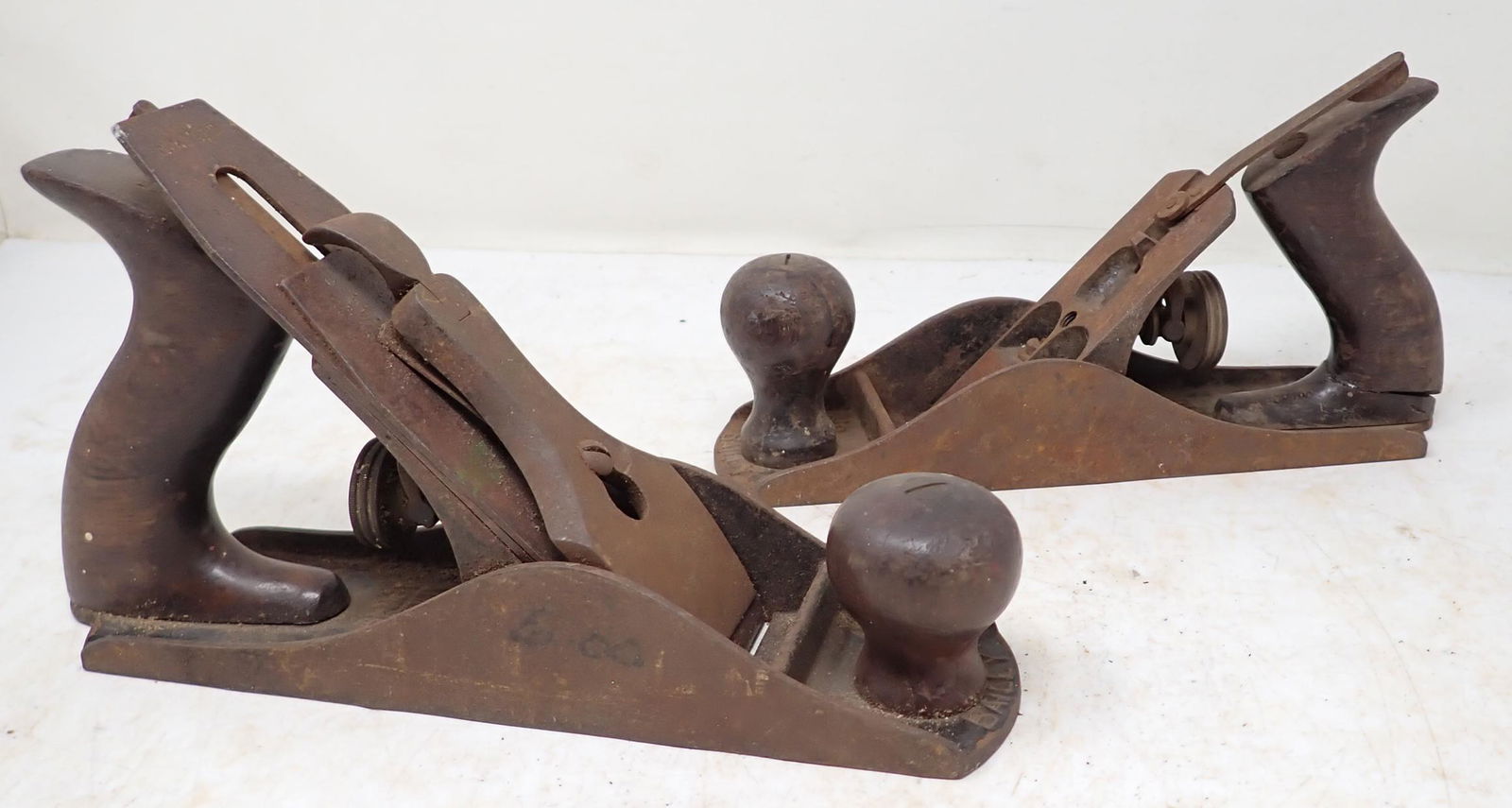 1910 Stanley Bailey Corrugated & Smooth Bottom Planes (1 of 5)
