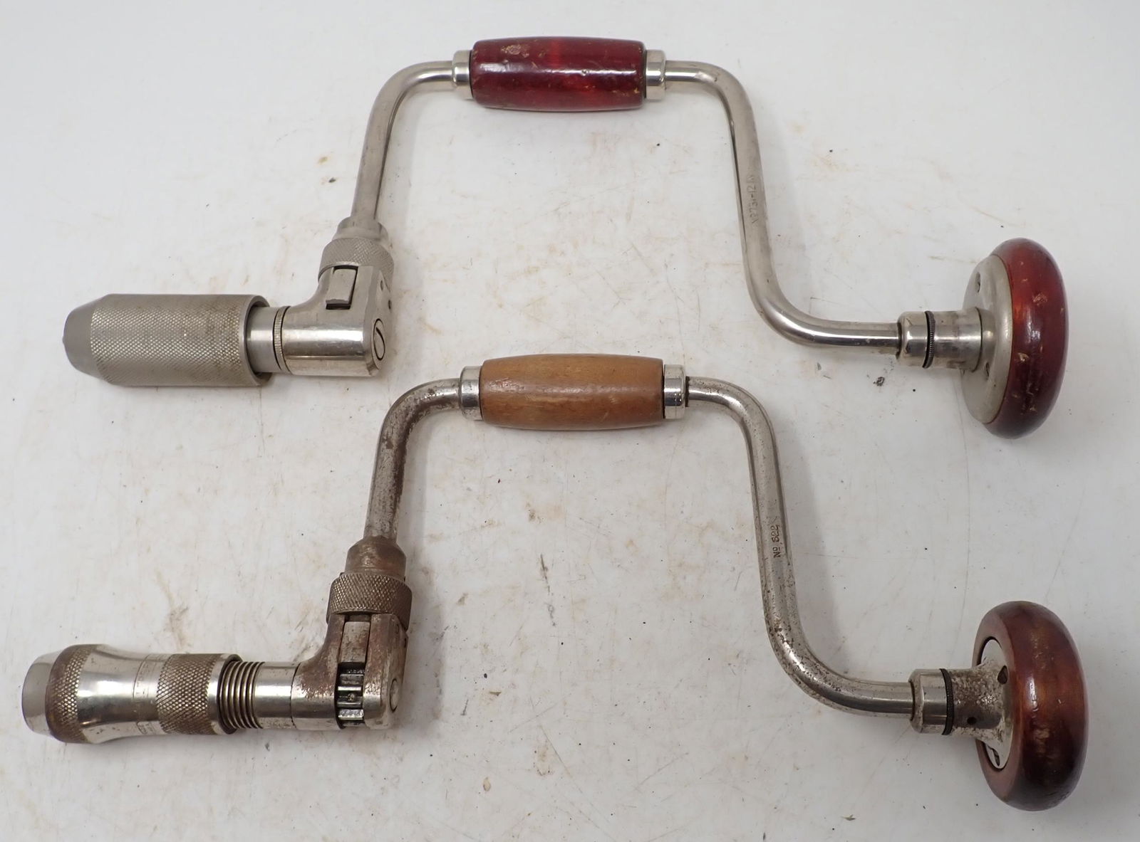 Millers Falls 731 & 322 Hand Drill Braces (1 of 4)