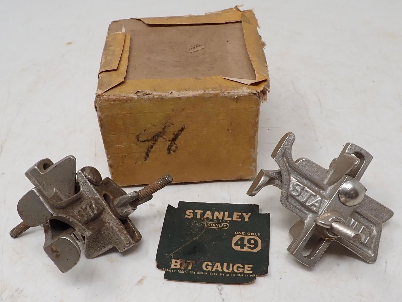 2 Stanley No. 49 Bit Gauges (1 of 4)