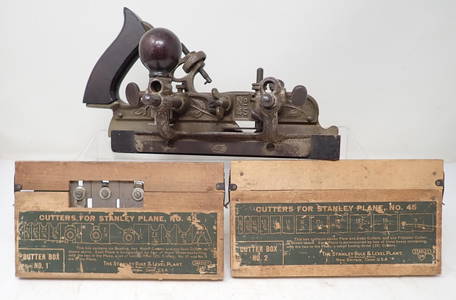 Stanley No. 45 Combination Plane w/ Cutters