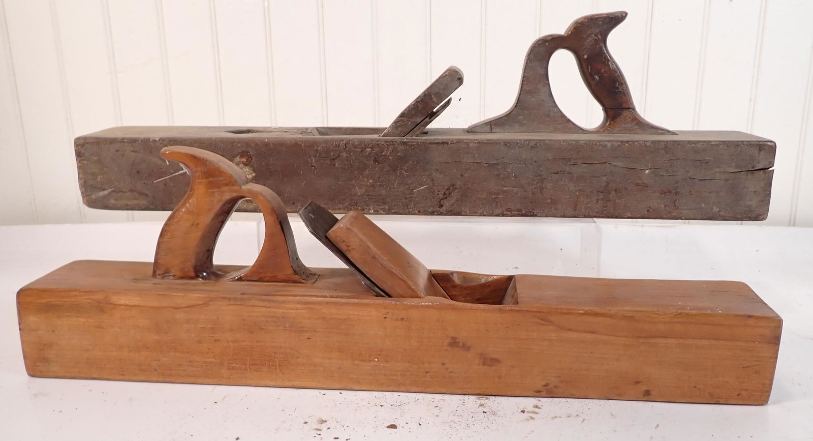 2 Antique Wood Jack Planes (1 of 6)