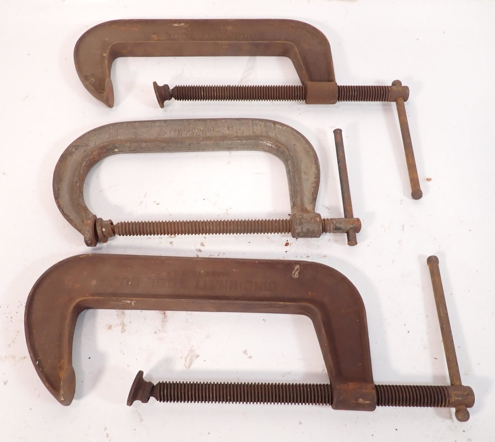 Cincinatti 10" & Armstrong 408 Clamps: Getting all pictured
