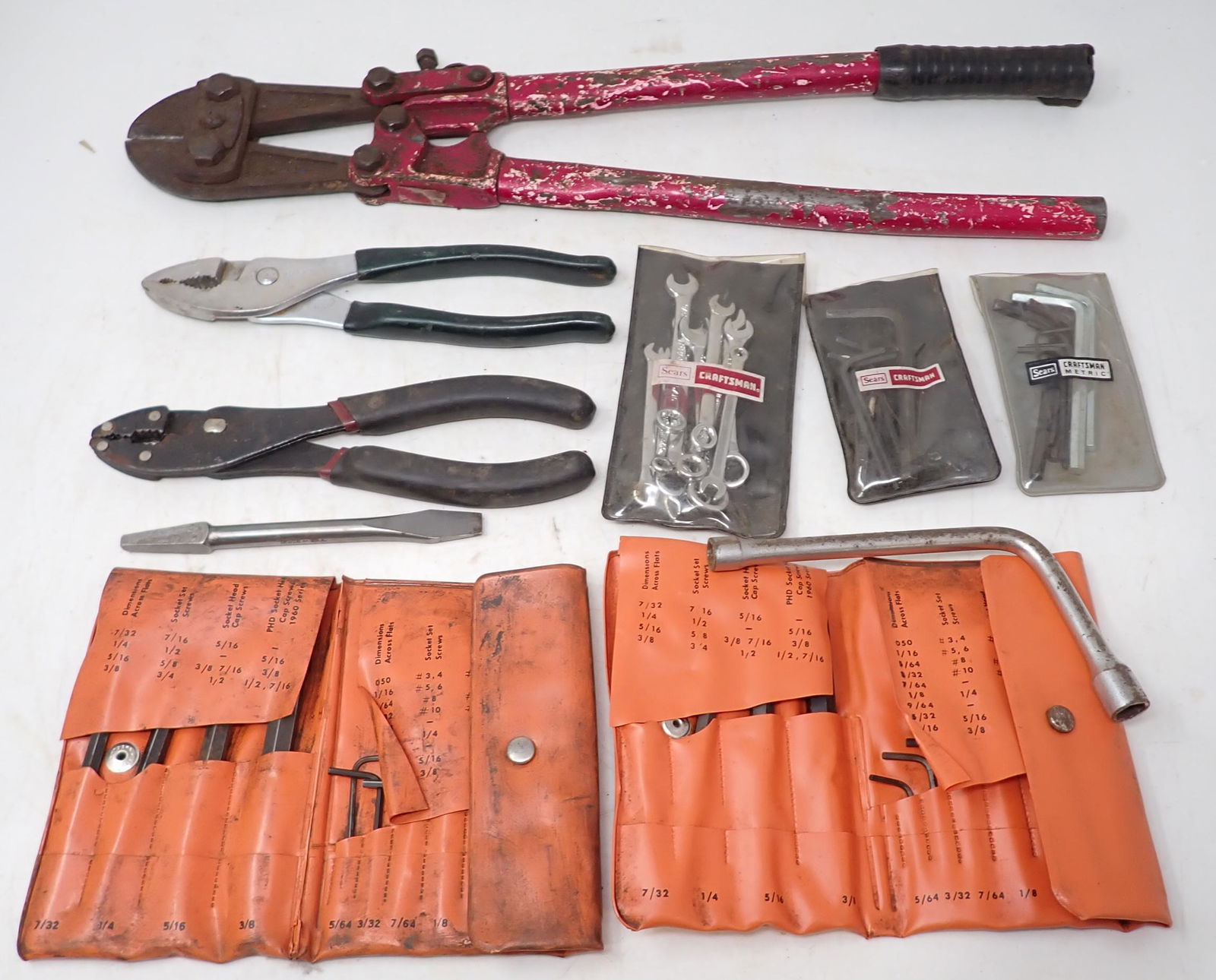 Bolt Cutter Pliers Craftsman Wrenches Misc Tools (1 of 3)