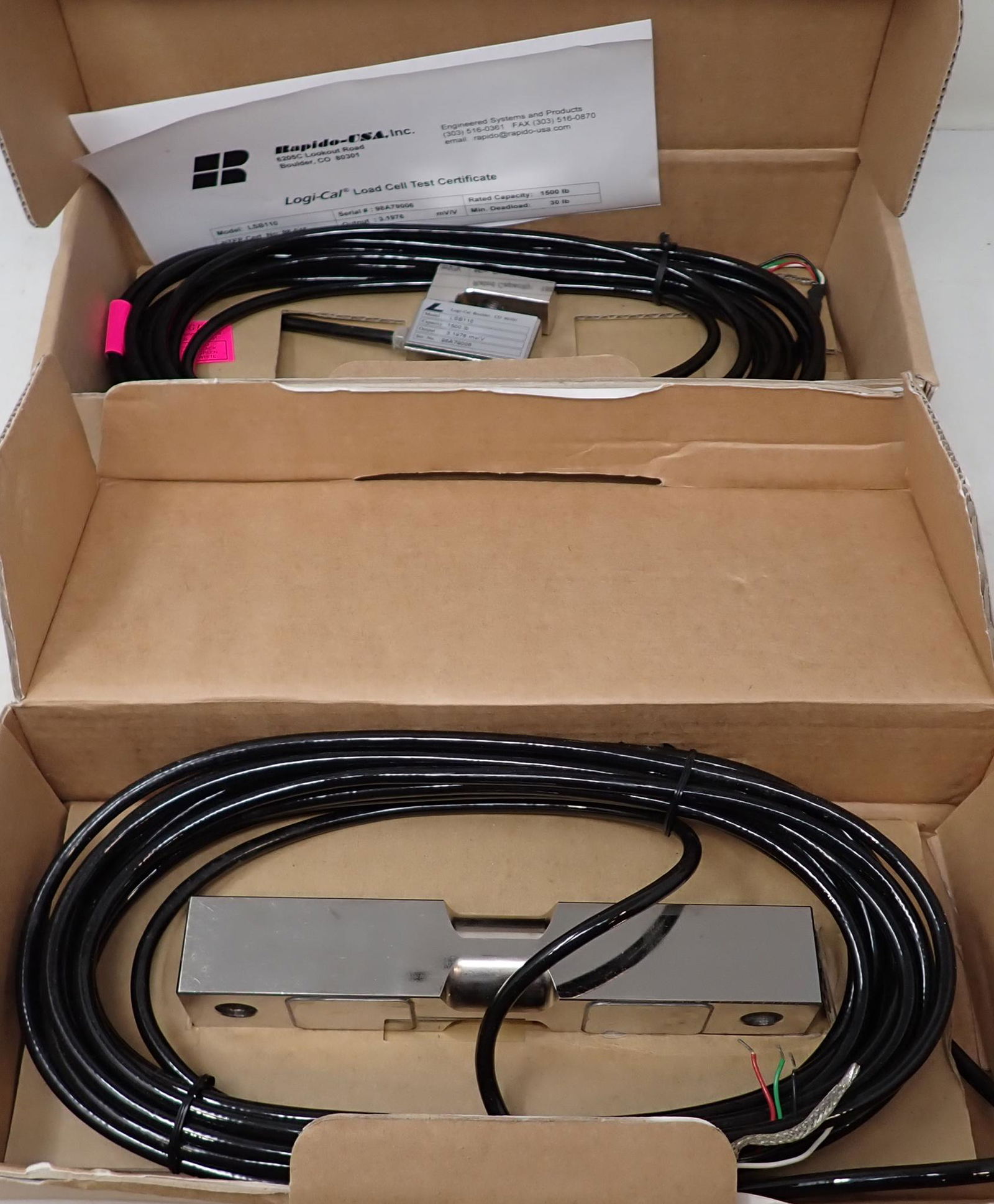 Logi Cal LDE110 & LSB110 Load Cells (1 of 4)