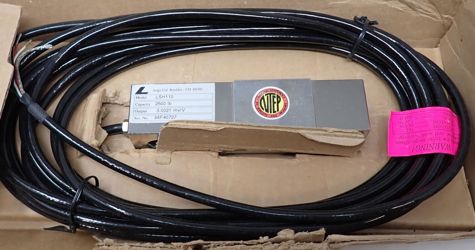 3 Logi Cal LSH 110-2500 Load Cells (1 of 3)