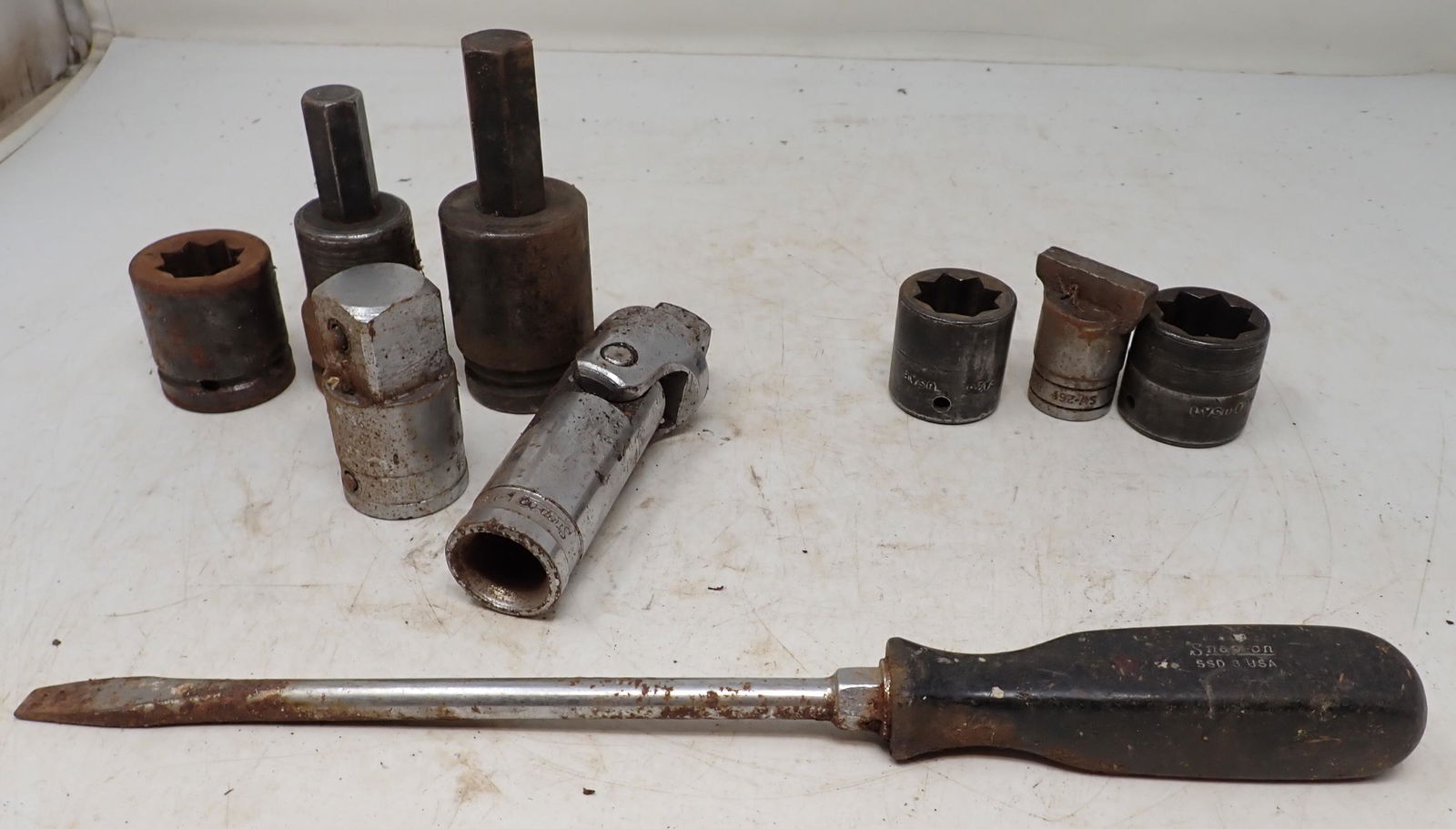 Snap On 3/4" 1/2" Drive Sockets & Screwdriver (1 of 3)